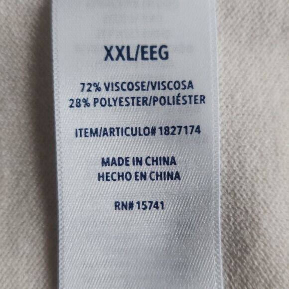 Splendid Women Supersoft Short Sleeve Sweatshirt Screwneck Cozy Boxy Fit XXL - Picture 9 of 11